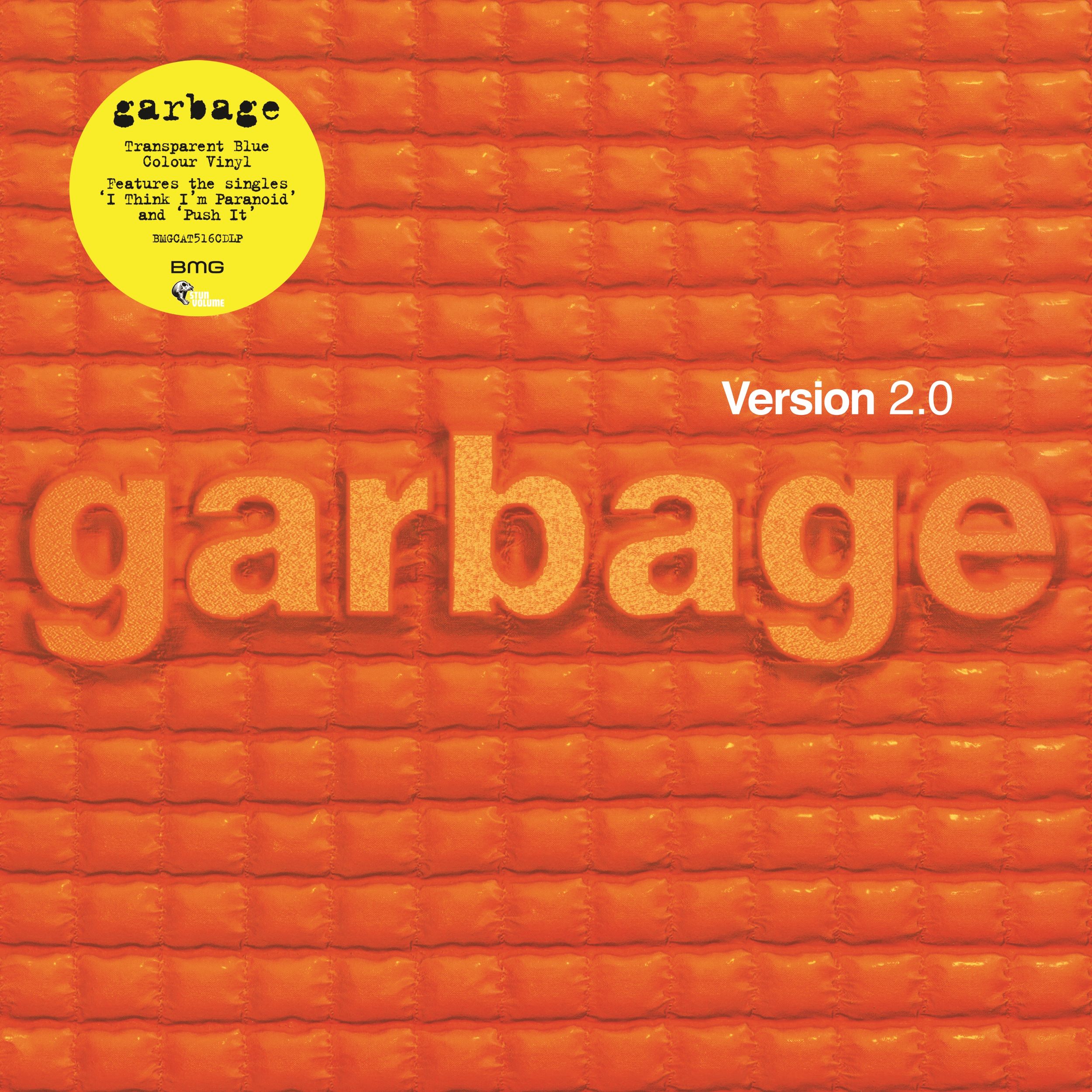 Garbage - Version 2.0 (Blue Colour Vinyl - National Album Day 2023)